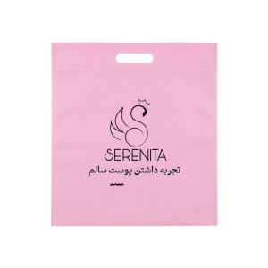 ساک دستی  فلت دسته موزی 40در50 - 60گرم
