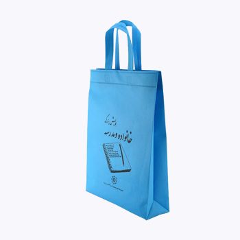 ساک دستی پارچه ای مدل باکس پاکتی(عطف دار) - 30 در40در10 - 60گرم