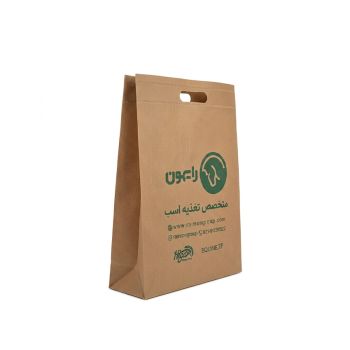 ساک دستی پارچه ای  مدل عطف دار پاکتی- 35در45در10 -60گرم