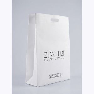 ساک دستی پارچه ای مدل عطف دار پاکتی35در45در10 - 60گرم