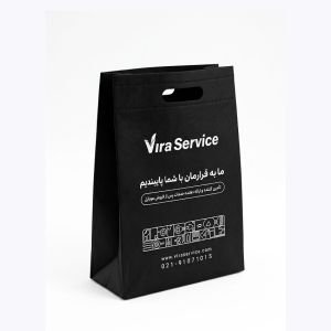 ساک دستی پارچه ای مدل عطف دار پاکتی30در40در10 - 60گرم