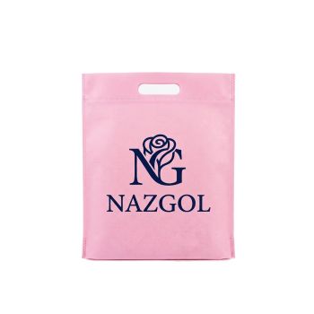 ساک دستی  فلت کف گاست دسته موزی 35 در40 - 60گرم